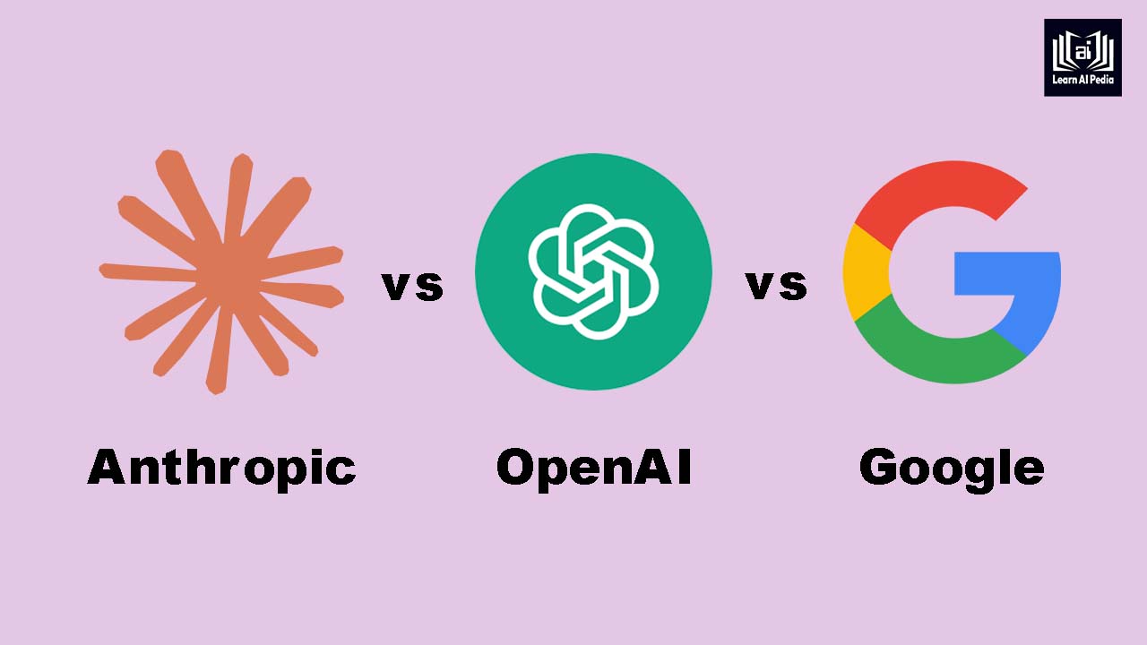 Anthropic vs OpenAI vs Google